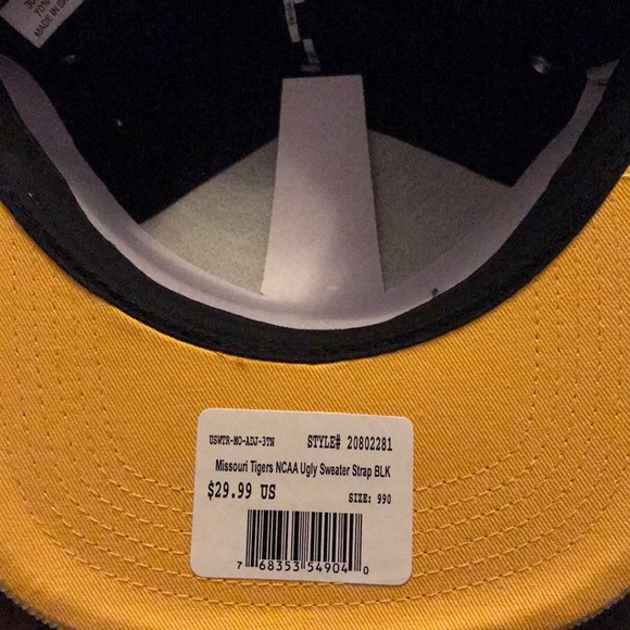 Top Of The World Missouri Tigers Strapback Hat - Picture 4 of 4